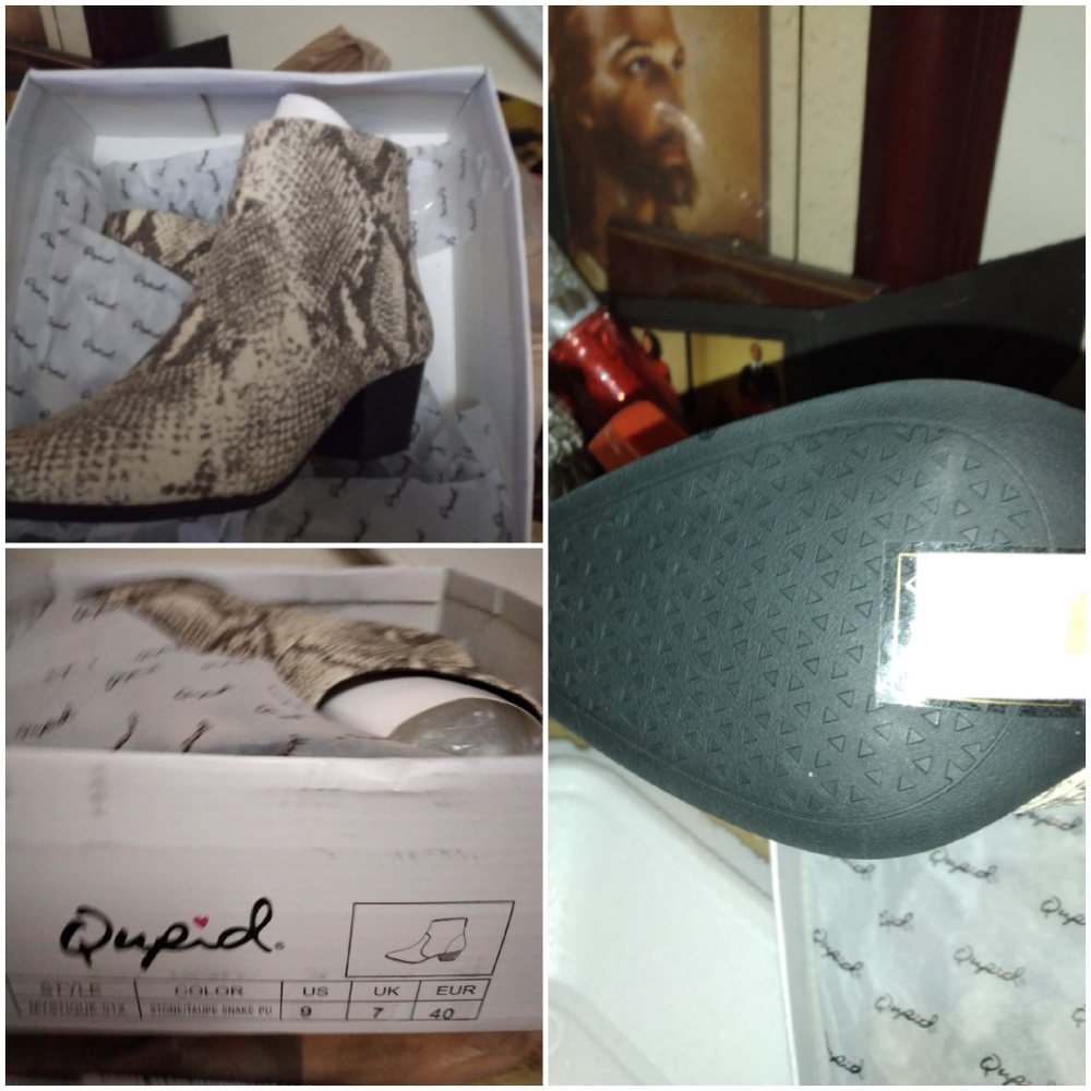 Ankle cow boy animal print